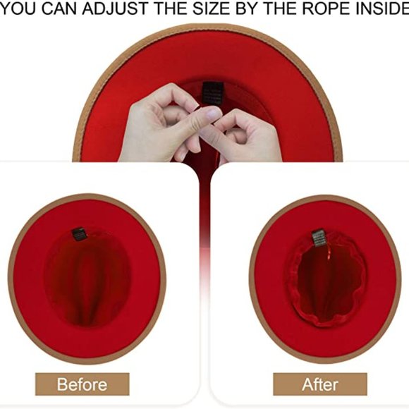 Red/Blue Fedora - Picture 4 of 4